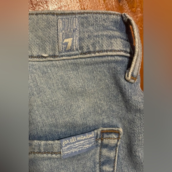 7 for All Mankind jeans size 26 modern A pocket with front flap pockets - Picture 8 of 9